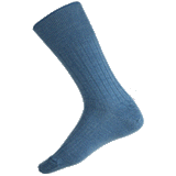 H/L Fine Merino/Baby Alpaca Blend Ribbed Health Sock ®