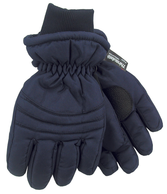 AVENEL Mens Waterproof Ski Glove | Navy