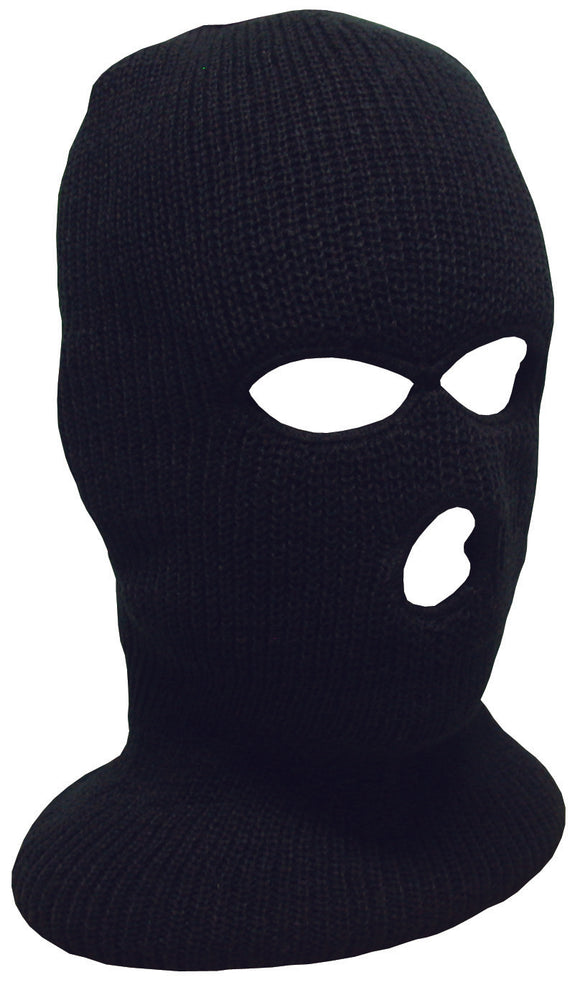 Masked Acrylic Balaclava | Black