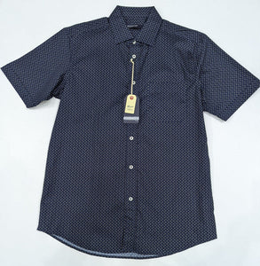 Mens S/S Shirt Bridgeport B2214 Carbon