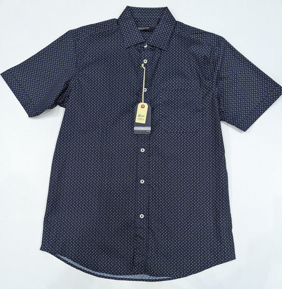 Mens S/S Shirt Bridgeport B2214 Carbon