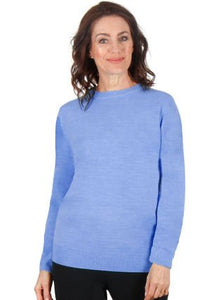 Softknit Turtle Neck Jumper | Chambray