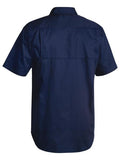 Open Front Cool Vent Shirt S/S | Navy