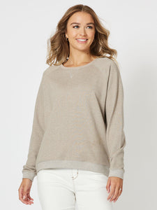 Metalic Sweat | Natural