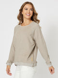 Metalic Sweat | Natural