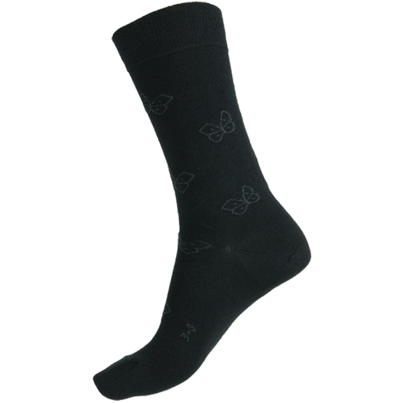 H/L Mercerized Cotton Health Sock® | Butterfly