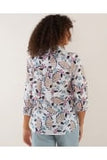 Pintuck Print Shirt