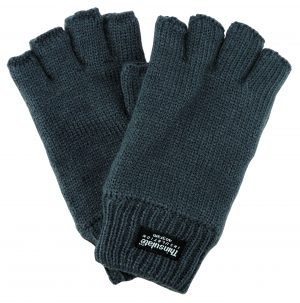 Fingerless Glove with Thinsulate Lining | Grey