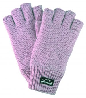 Fingerless Glove with Thinsulate Lining | Pink