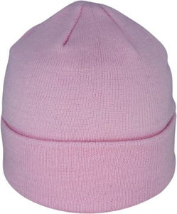Acrylic knit Thinsulate Lined Beanie | Pink