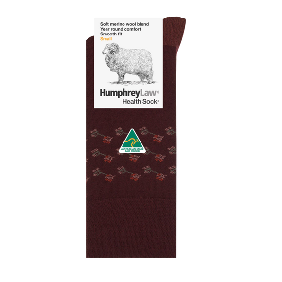 H/L Fine Merino Wool Health Sock® | Erica