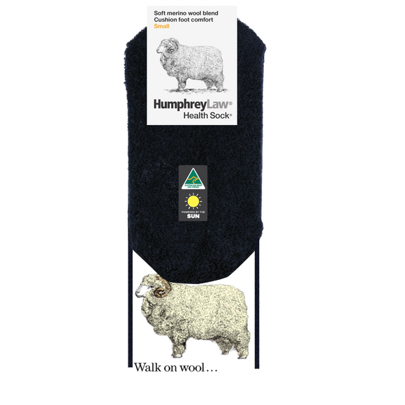 H/L Fine Merino Wool Cushion Sole Health Sock®