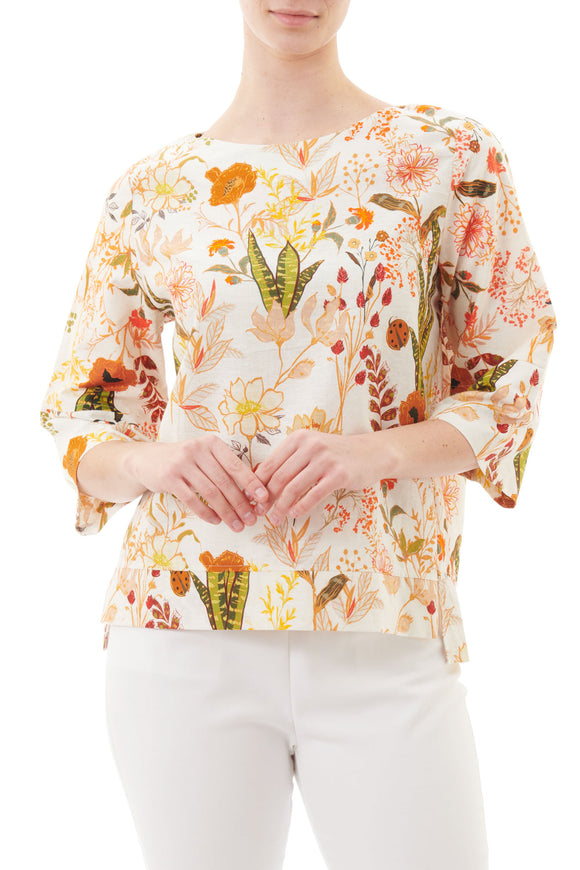 Givoni  Top Curra-Ivory