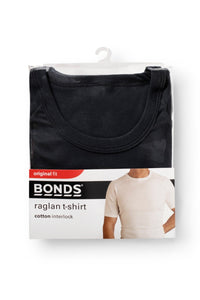 Bonds Raglan Crew Neck | Black