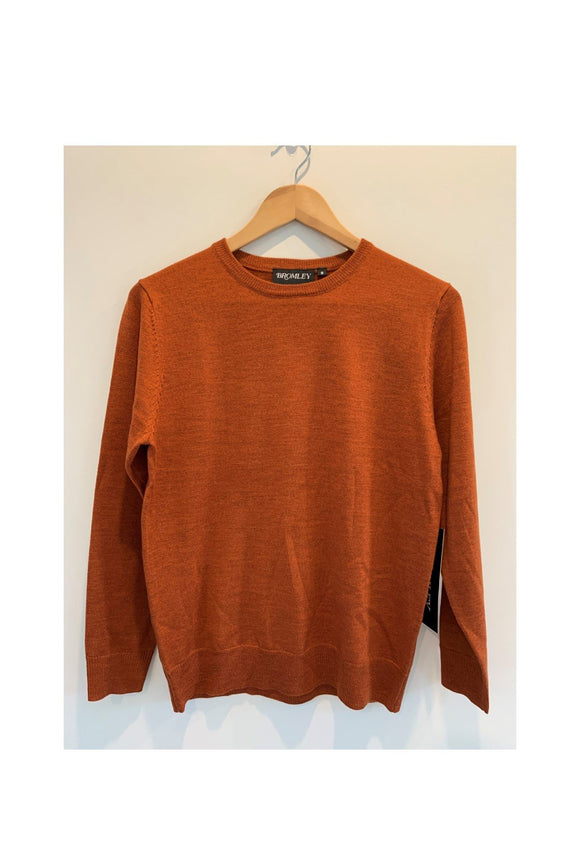 Bromley Crew Neck Pullover | Ginger