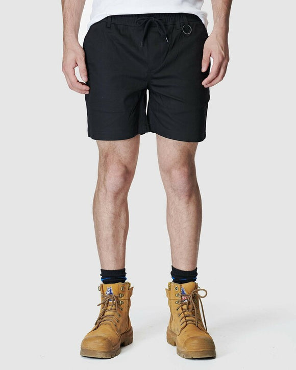 ELWD Men's Elastic Basic Short | Black