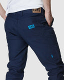 Mens Cuffed Pant | Navy