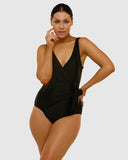 Wrap Control One Piece | Black