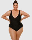 Wrap Control One Piece | Black