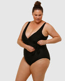 Wrap Control One Piece | Black