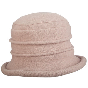 Boiled Wool Cloche | Taupe