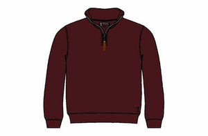 PILBARA|Mens Fleece Pull Over | Maroon