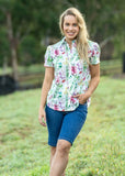 Thomas Cook Claire Pin Tuck Shirt S/S | Native Floral