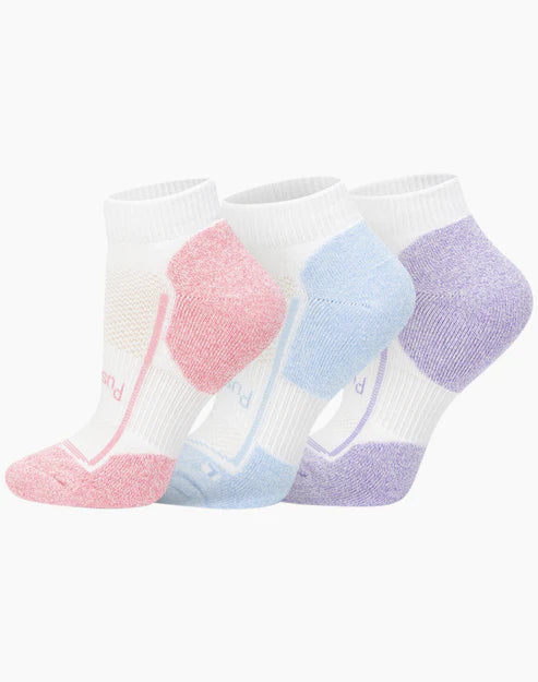 P/F 3PK Bamboo Blend Sport Ankle Socks