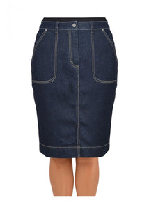 Thomas Pearl Skirt | Dark Indigo