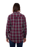 Wellington Thermal Check L/S Shirt | Berry