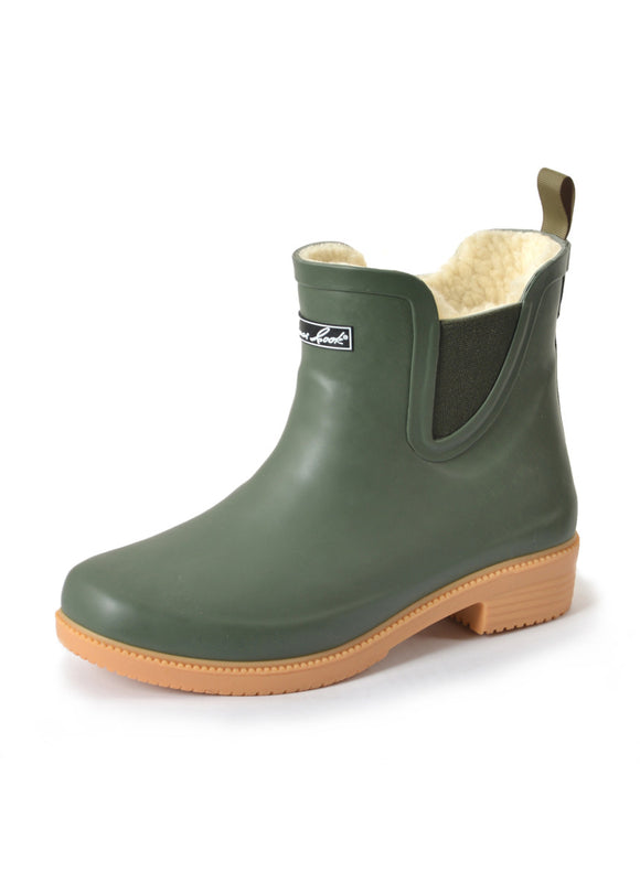 THOMAS COOK LADIES WYNYARD GUM BOOT| DARK KHAKI