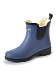 THOMAS COOK  Wynyard Gumboot | Plum, Black, Dark Khaki & Night Shadow Blue