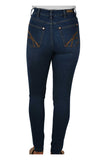 Crystal High Waist Skinny Jean | Indigo
