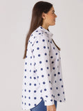 Spot Print Shirt | Yarra Woman
