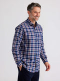 Stride Cotton Brush Shirt | Dusted Grape