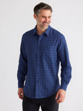 Lautner Cotton Brush Shirt | Ink