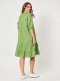 Layered Frill Hem Dress