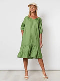 Layered Frill Hem Dress