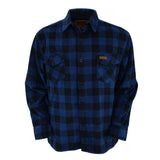 PILBARA|Mens Fleece Big Shirt | Navy