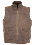 Mens Landsman Vest | Brown