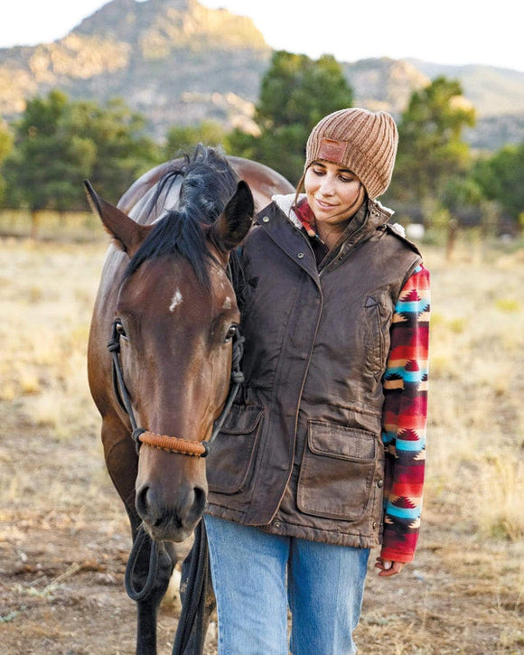 Womens Woodbury Vest | Brown