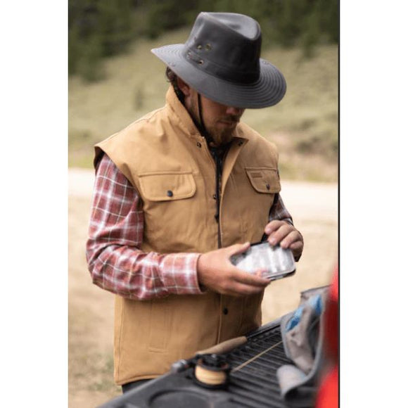 Mens Thomas Canvas Vest | Canvas