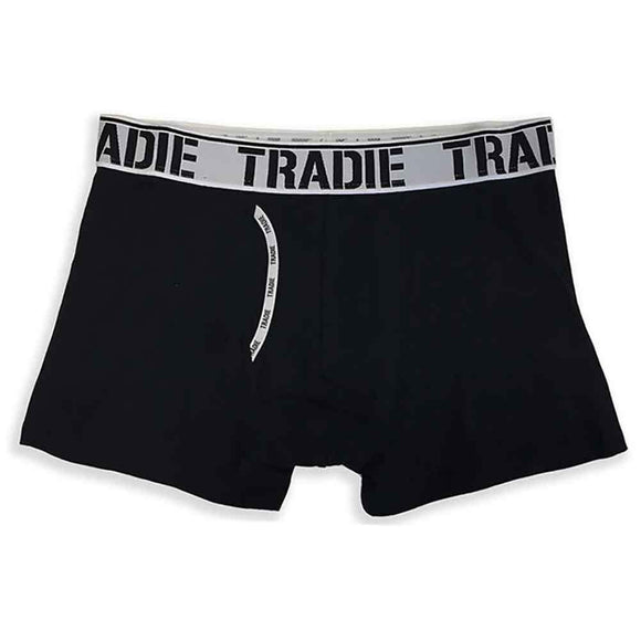 TRADIE Man Front Trunk | Black with White