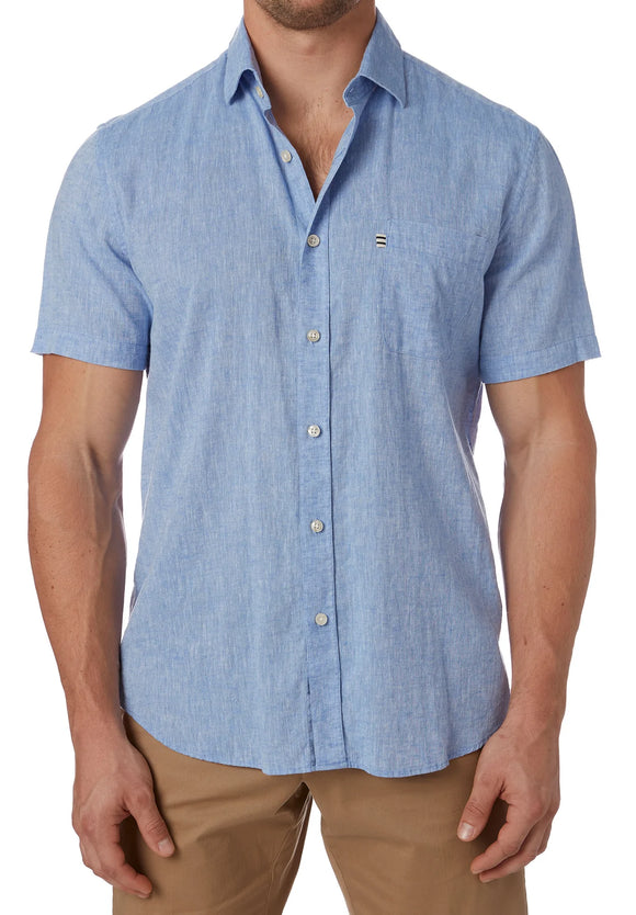 CITY CLUB Vacay S/S Shirt | Chambray