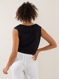V-Neck Ruffle Tee