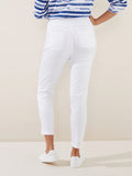 Pull On White Jean