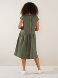 Pleated Hem Dress | Rosemary