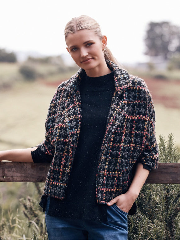 Yarra Trail Textured Shrug Jacket